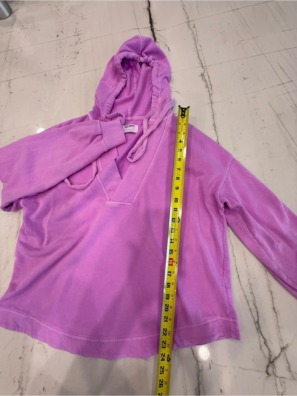 Old Navy Lavender V-Neck Hoodie and Matching Shorts